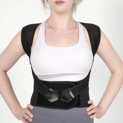 Elevate Your Posture: Adjustable Posture Corrector for Men and Women - Perfect Back Straightener for Middle Upper Spine Support