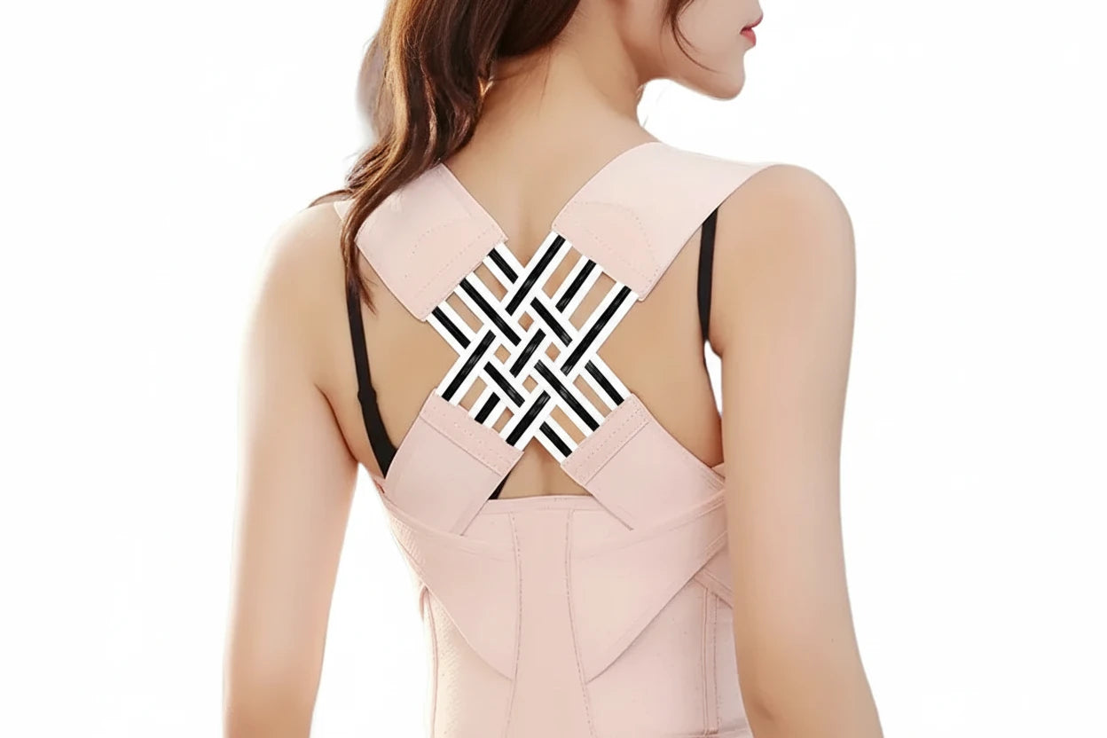 Elevate Your Posture: Adjustable Posture Corrector for Men and Women - Perfect Back Straightener for Middle Upper Spine Support