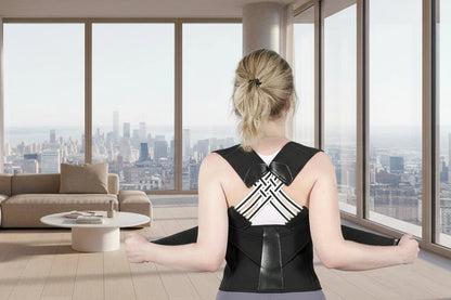 Elevate Your Posture: Adjustable Posture Corrector for Men and Women - Perfect Back Straightener for Middle Upper Spine Support